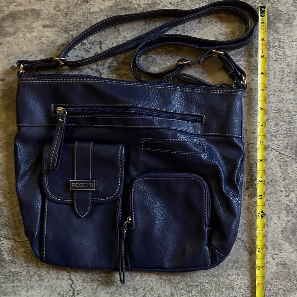 Rosetti Dark Blue Crossbody Bag